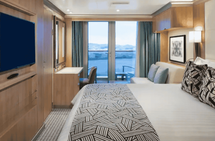 Holland America Line Rotterdam – Balkonhut
